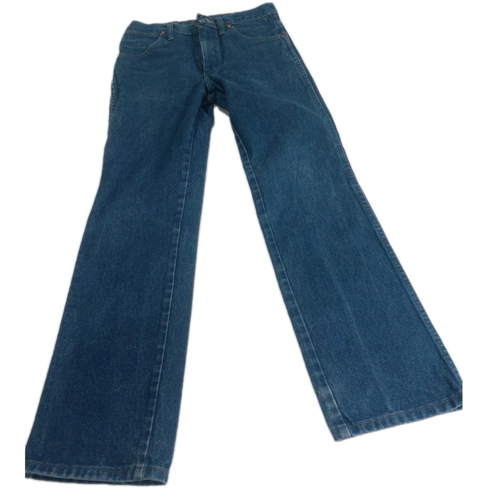 Wrangler Jeans 29x32 Blue Denim Pants Classic Fit Straight Leg